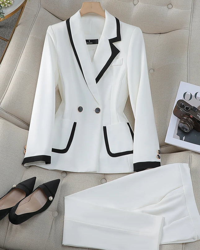 2 Piece Set Blazer Jacket And Trouser - VOLDRI