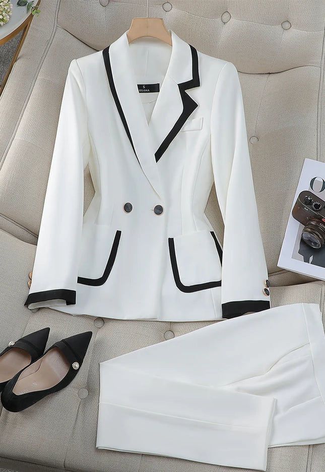 2 Piece Set Blazer Jacket And Trouser - VOLDRI