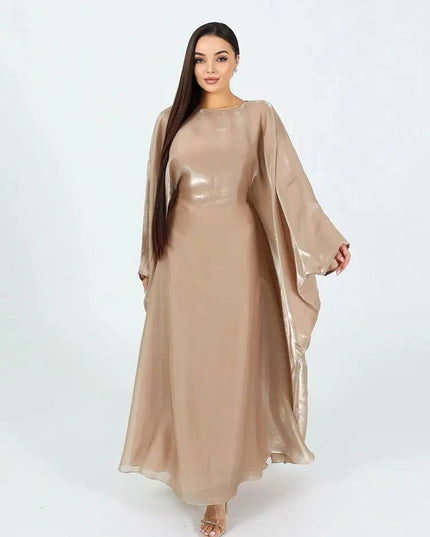 Butterfly Satin Abaya