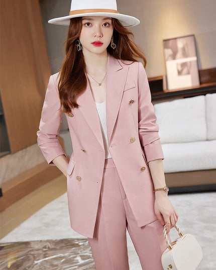 Pant Suit Jacket Blazer - VOLDRI