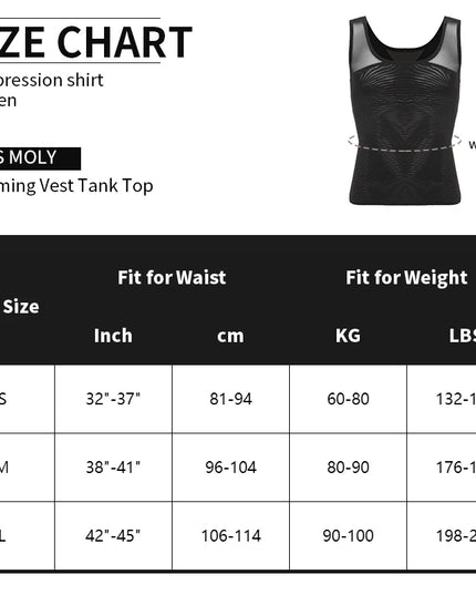 Body shaper Compression Shirt - VOLDRI