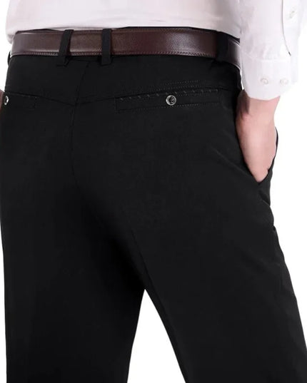 Voldri Casual Men's Business Pants - High Waist, Loose Fit, Plus Size -   | Stylish & Elegant Fashion by Voldri