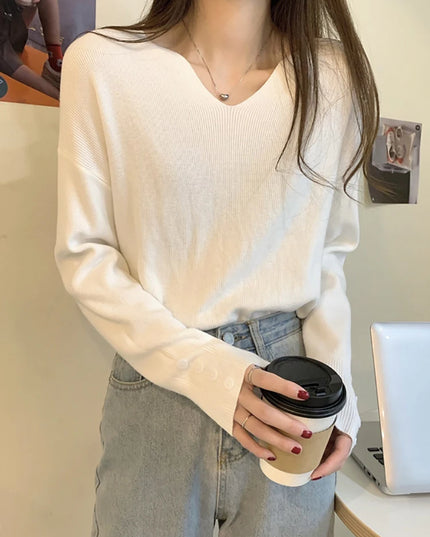 Soft Sweater Tops - VOLDRI