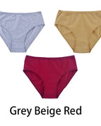 Grey Beige Red