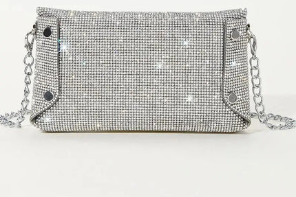 Rhinestone Evening Clutch Handbag - VOLDRI