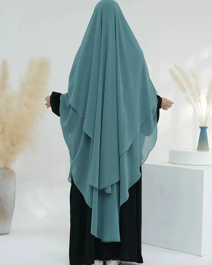 Chiffon Khimar Abaya