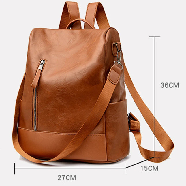 Leather Backpack - VOLDRI