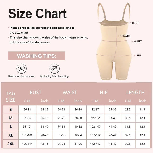 Butt Lifter Shorts Bodysuit Shapewear - VOLDRI