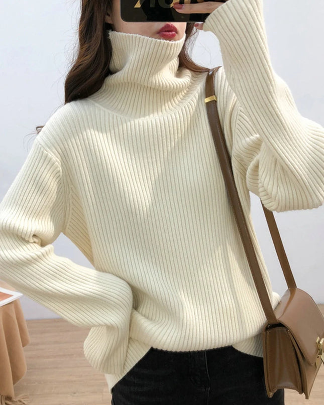 Classy Turtleneck Sweaters - VOLDRI