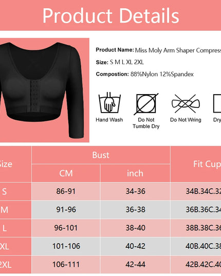 Breast Support Push Up Tops  Shapers - VOLDRI