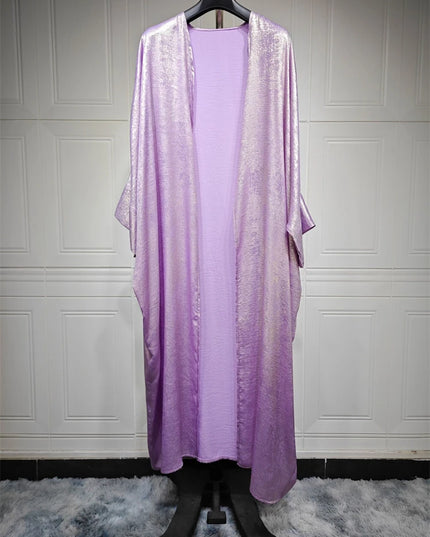 Open Satin Abaya