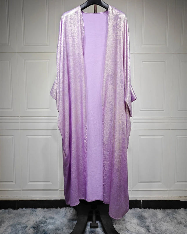 Open Satin Abaya