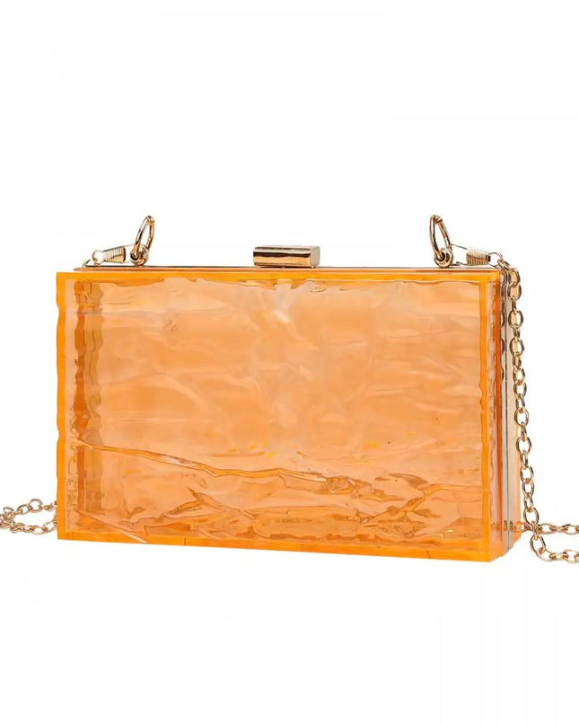 Fashion Ice Crackle Clutch - VOLDRI