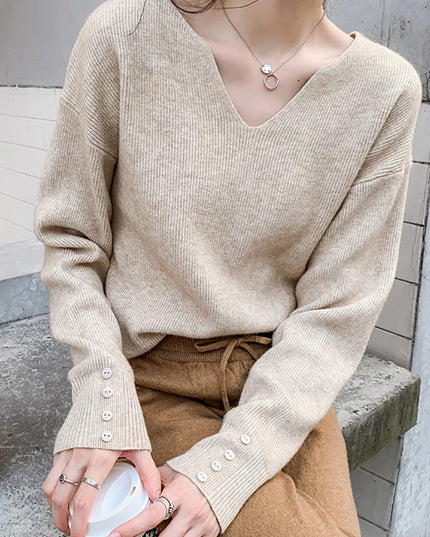 Soft Sweater Tops - VOLDRI