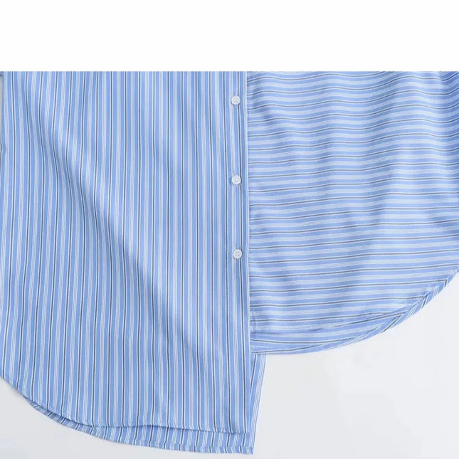 Vintage  Striped Shirts - VOLDRI