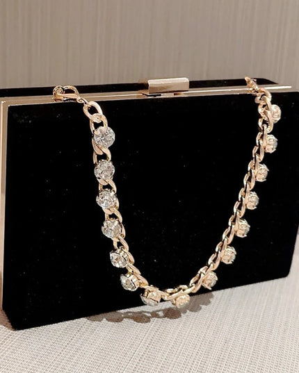 Crystal Beads Clutches Handbag - VOLDRI