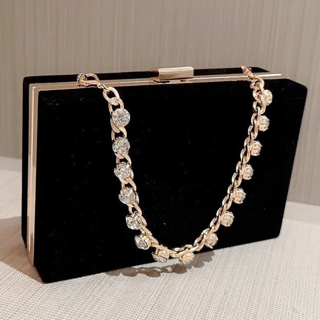 Crystal Beads Clutches Handbag - VOLDRI