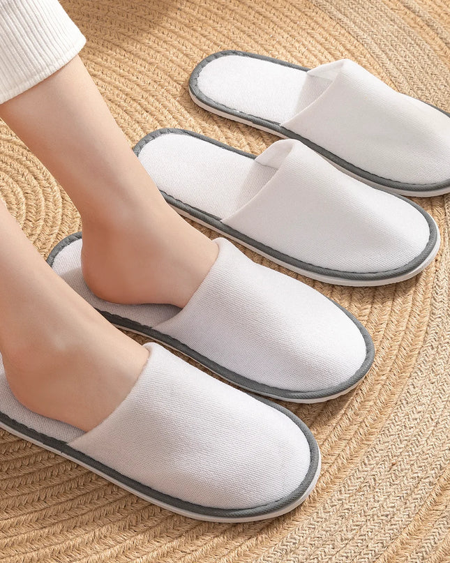 Closed Toe  Disposable Slippers