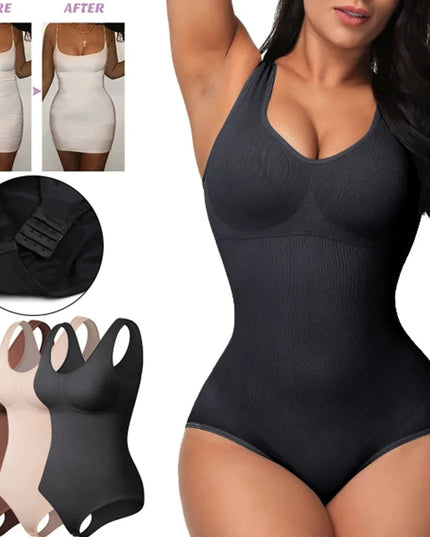 Shapewear Bodysuit Tank Tops - VOLDRI