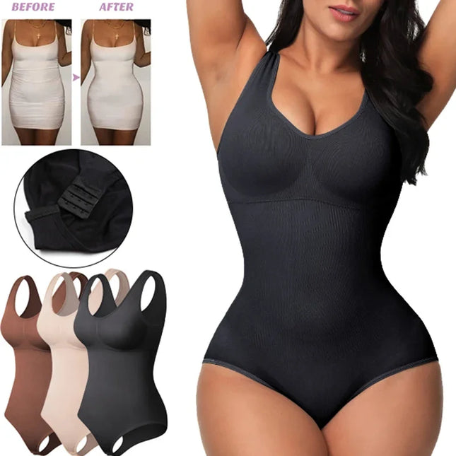 Shapewear Bodysuit Tank Tops - VOLDRI