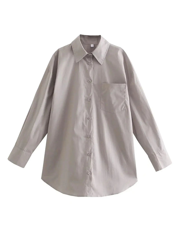 Casual Oversized Shirts - VOLDRI