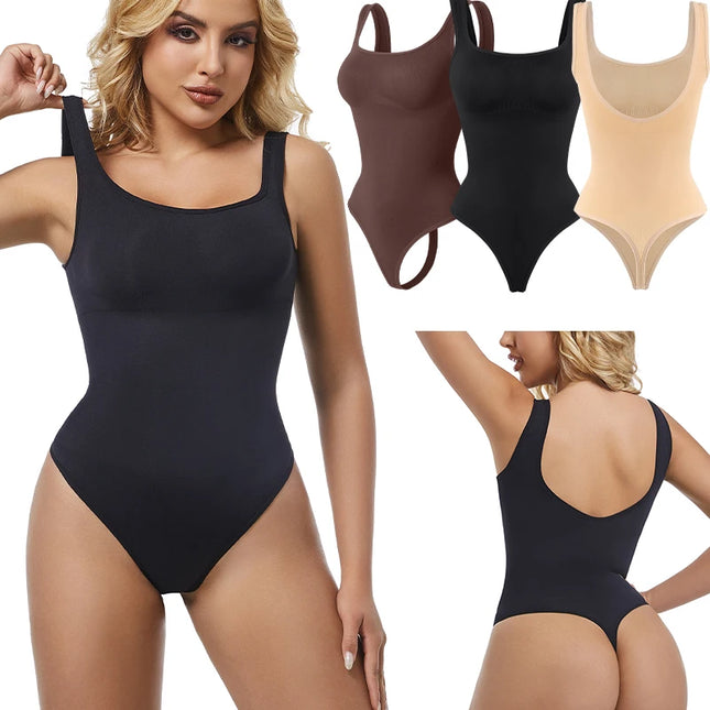 Seamless Backless Bodysuit  Shapewear - VOLDRI