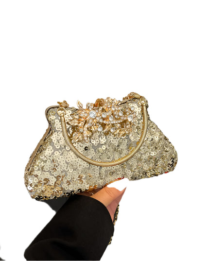 Luxury Rhinestones Glitter Dinner Bag - VOLDRI