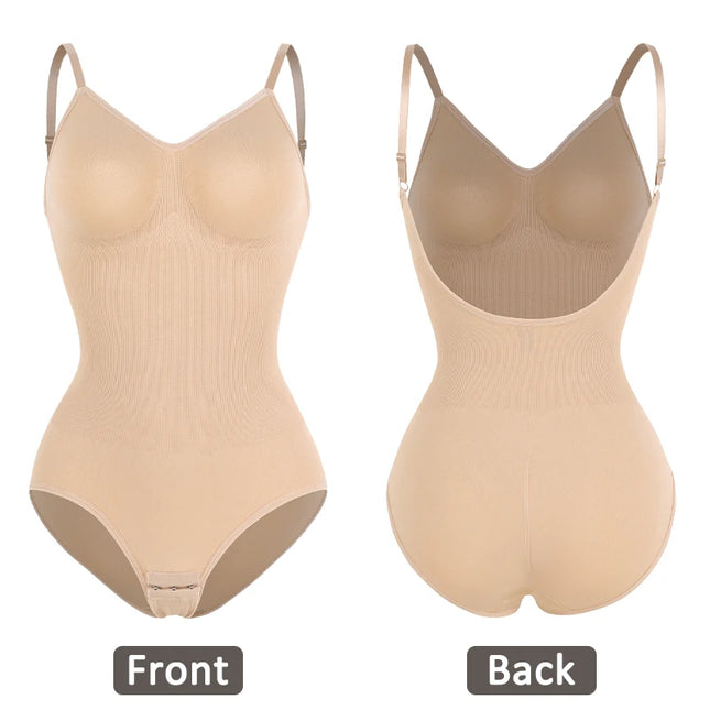 U-Shape Backless Bodysuit Shapewear - VOLDRI