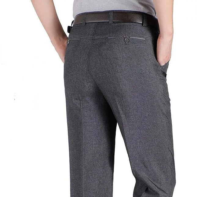 Voldri Men's Business Casual Pants - Thin Summer & Thick Autumn Styles -   | Stylish & Elegant Fashion by Voldri