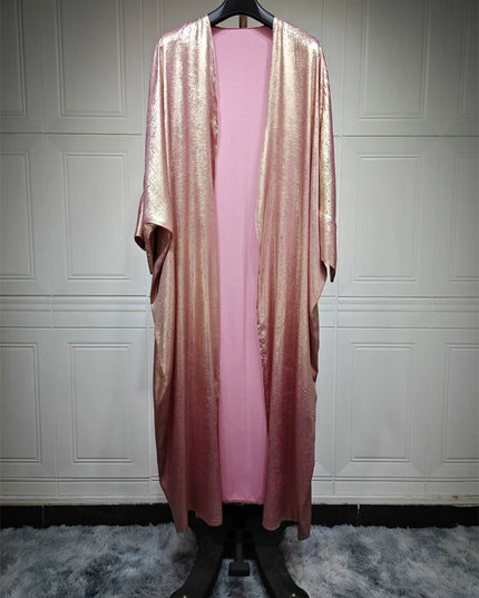 Open Satin Abaya