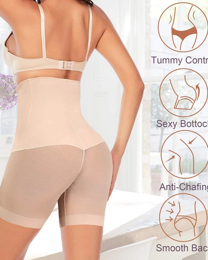 High Waist Tummy Control Pants - VOLDRI