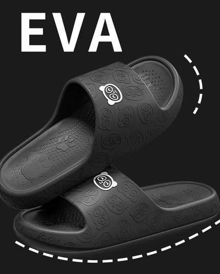 Chunky Platform Slides Slipers