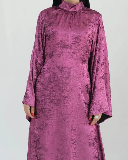 Fashion Satin Abaya