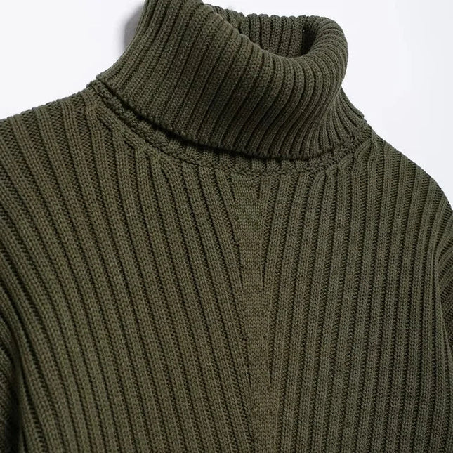 Casual Sweater Turtle Neck - VOLDRI