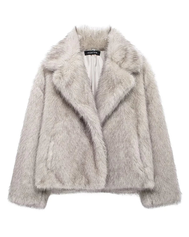 Faux Fur Jackets - VOLDRI