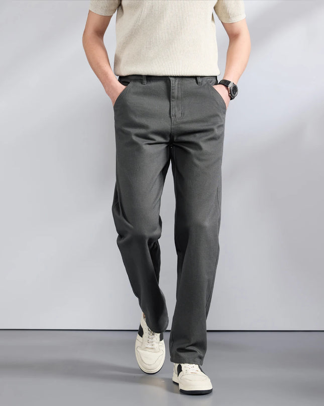 2026 Summer Brand Clothing Men's Lightweight Straight Business Casual Pants 100% High Quality Twill thin trousers classic style -   | Stylish & Elegant Fashion by Voldri