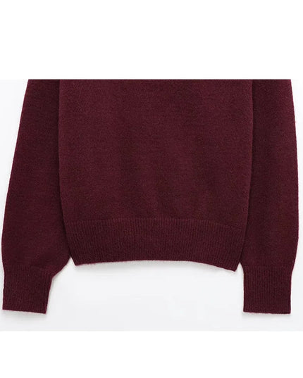 Casual Neck-off Sweater - VOLDRI