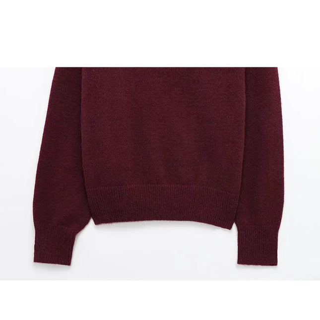 Casual Neck-off Sweater - VOLDRI