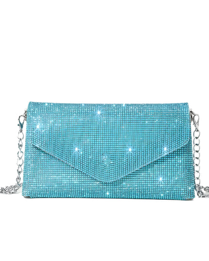 Rhinestone Evening Clutch Handbag - VOLDRI