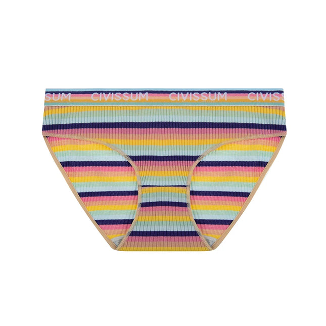 Rainbow Striped Lingerie Underwear - VOLDRI