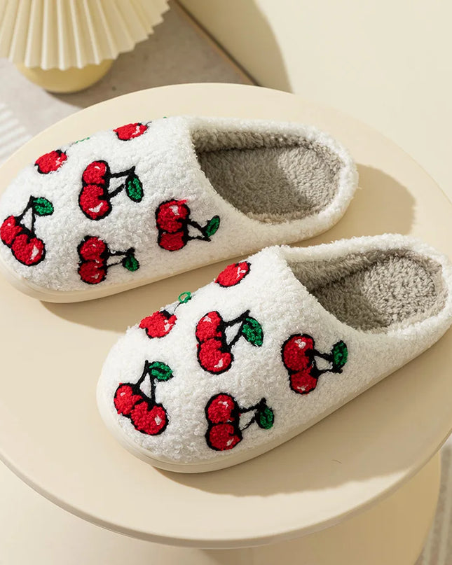 Fur Plush  Slip-on Slides