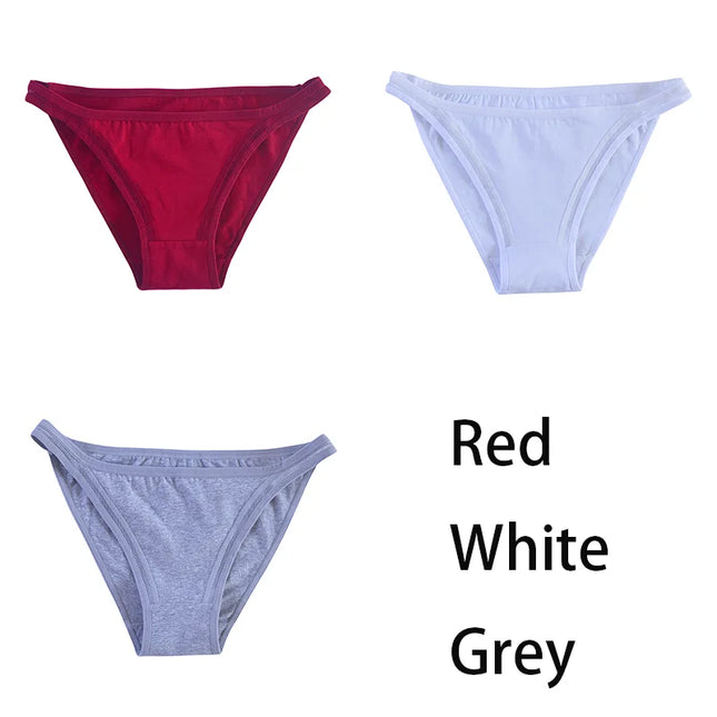 3Pcs/set  Mesh Underpants  Bikini  Underwear - VOLDRI