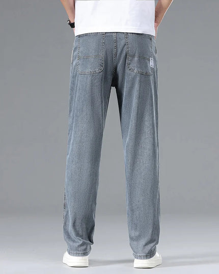 Voldri Summer Ultra-thin Lyocell Jeans - Loose Casual Denim Pants -   | Stylish & Elegant Fashion by Voldri