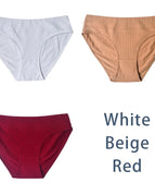 White Beige Red