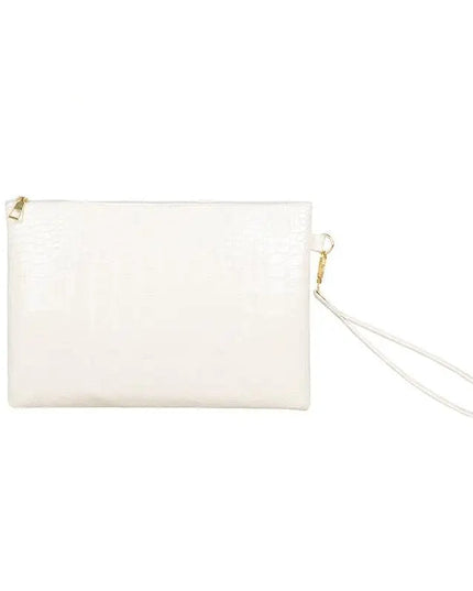 Mini Soft Crocodile Envelope Clutch - VOLDRI