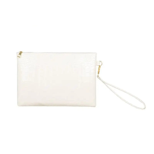 Mini Soft Crocodile Envelope Clutch - VOLDRI