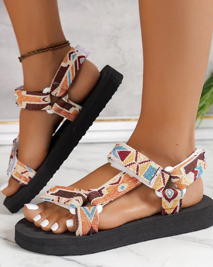 Flat Hemp Rope  Sandals