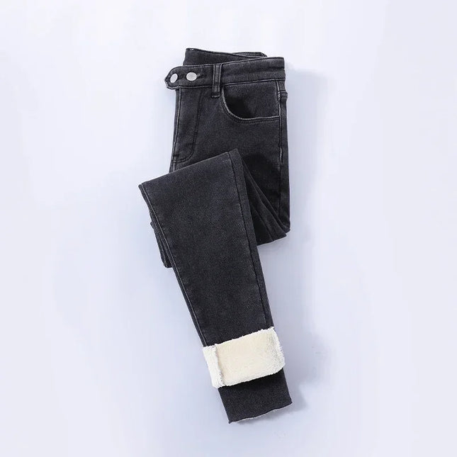 Thick Velvet  Skinny Jeans - VOLDRI