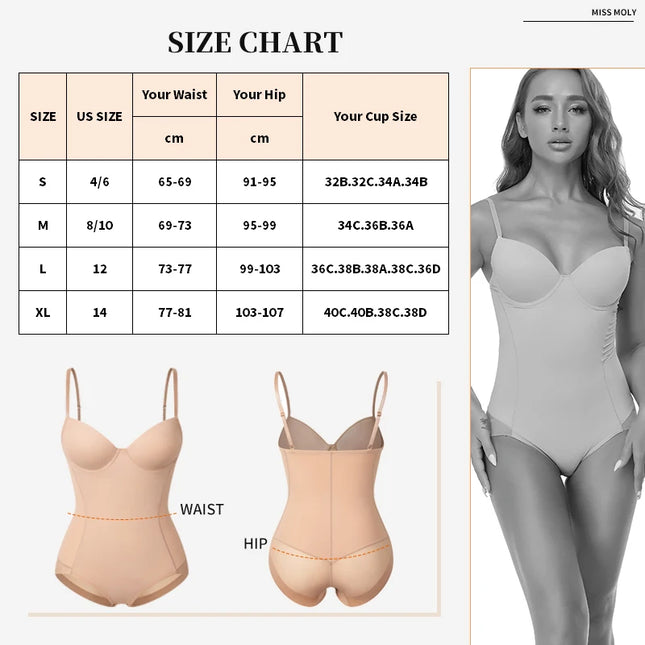 Underwear Girdles Bodysuit Shapewear - VOLDRI