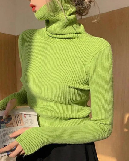 Elegant Turtleneck Sweater - VOLDRI